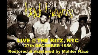 Bad Brains (US) Live @ The Ritz, NYC.27th December 1986 (Restored & mastered)