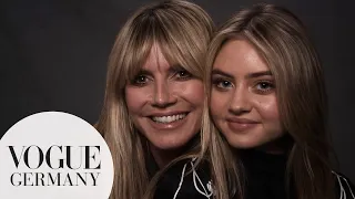 Leni & Heidi Klum: Their very first interview together | VOGUE Germany