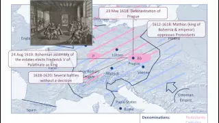 The Thirty Years War: Bohemian Rebellion & First Phase (1618-1623)