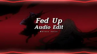 Fed Up 「 Ghostemane 」 // Audio edit