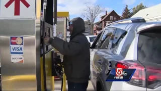 Video shows car slamming into gas station