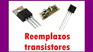 Transistor reemplazos equivalentes