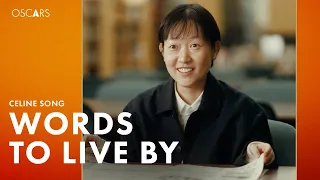 Celine Song's "Words to Live By" | 'Past Lives' Oscars