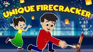 Diwali's Unique Firecracker | Animated Stories | English Cartoon | Moral Stories | PunToon Kids