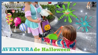 Aventura de Halloween: Pedindo doces na vizinhança! | Trick or Treating at Orlando’s Neighbourhood