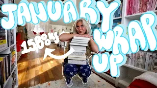 All the books I read in January | January Wrap Up|