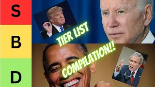 BROKE PRESIDENTS MAKE TIER LISTS FOR FIVE HOURS! (2023 COMPILATION)