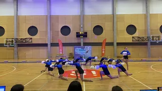 TLÜ/Tallinn Cheerleaders 🥇 Freestyle Pom Team Senior @ 🇱🇻 Cheerleading Championship 2023