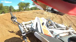 Athens MX District 41 2nd Practice 10 Sep 2022 Crash