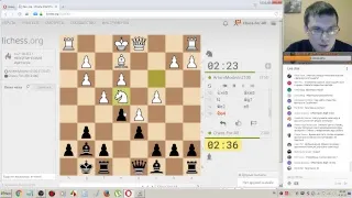 Шахматы. Игра со зрителями на lichess.org (попытка №1)