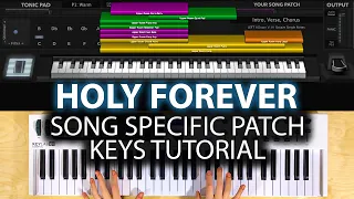 Holy Forever MainStage patch keyboard tutorial- Chris Tomlin