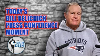 The New NFL Season’s Very First Bill Belichick Press Conference Moment!!! | The Rich Eisen Show