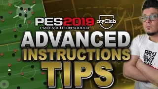 PES 2019 Advanced Instructions TIPS.