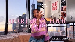 chicago apartment tour! (college student depaul university)