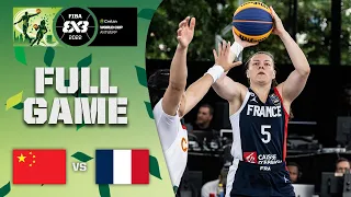 China v France | Women Semi-Final | Full Game | Crelan FIBA 3x3 World Cup 2022