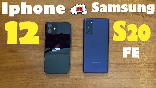 iPhone 12 vs Samsung Galaxy S20 FE - Speed test! Наш тест показал кто тут ЦАРЬ