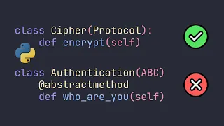 ABC или Protocol в Python? Что лучше и когда стоит использовать?