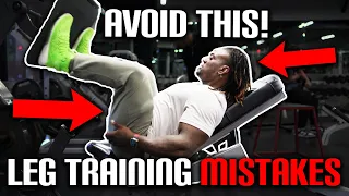 Common LEG Training Mistakes (SKINNY TO BIG) | Coaching Up