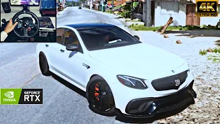 Brabus 800 Mercedes AMG E63s . forza horizon 5 - steering wheel - | Logitech G29 - Gameplay