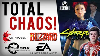 Journalists TRASH Cyberpunk 2077, Bethesda Almost Sold To EA, PS5 SpiderMan Rage & Blizzard Trouble!