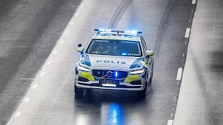 Volvo V90 Police car