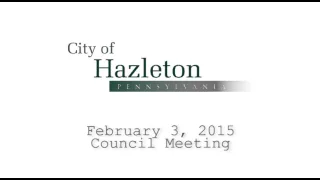 Meeting Minutes - February 3, 2015