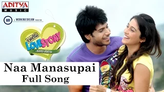 Naa Manasupai Full Song II Routine Love Story Movie II Sundeep Kishan, Regina Cassandra