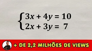 SISTEMA DE EQUAÇÕES (Substituição e Adição) -  Prof. Robson Liers - Mathematicamente