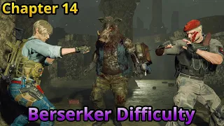 Resident Evil 4 Remake Berserker Difficulty Challenge Chapter 14