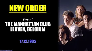 New Order | Live in Leuven (17.12.1985)