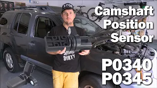 How To Replace Cam Position Sensors In A Xterra/Frontier/Pathfinder - For Codes P0340 and P0345