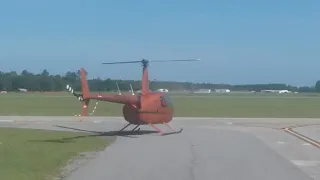 R44 takeoff