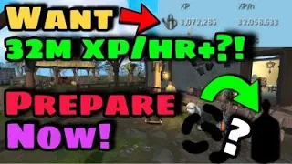 INSANELY FAST FARMING XP! 32m XP/HR!+ - DXP Preperation! - #Runescape 3 2022