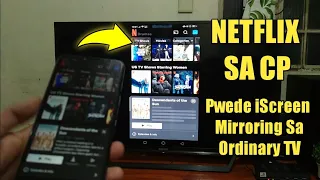 How To Screen Mirror NETFLIX movie from Cellphone to TV Using HDTV cable only