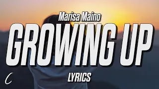 Marisa Maino - growing up can go to hell (Lyrics)