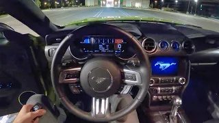 2020 Ford Mustang EcoBoost High Performance Package - POV Night Drive/ Final Thoughts