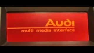 Audi A4/A5/Q5 B8 MMI 2G Low Basic -Ukryte menu/hidden Menu