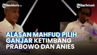 MAHFUD MD Beberkan Alasan Pilih Pinangan Gnjar jadi Cawapresnya, Tolak Tawaran Anies dan Prabowo