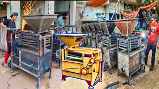 Amazing Manufacturing Process of Wheat Filtration Machine || Production of Wheat Cleaning Machine ||