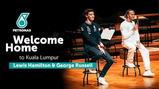 Welcome Home to Kuala Lumpur Lewis Hamilton and George Russell