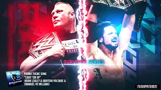 WWE Survivor Series 2017 Brock Lesnar vs AJ Styles Promo Theme Song - "Light 'Em Up" + Download Link