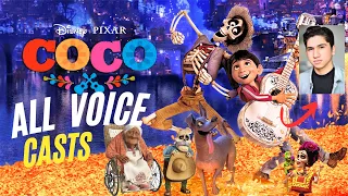 COCO MOVIE   All Voice Actors 2017 /  Pixar - WALT DISNEY /TOP XPLORER