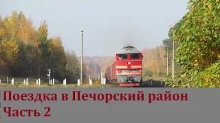 Ливамяэ – Печоры-Псковские; о.п. Пуравица; железная дорога