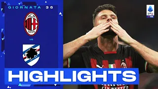 Milan-Sampdoria 5-1 | Pokerissimo rossonero a San Siro: Gol & Highlights | Serie A TIM 2022/23