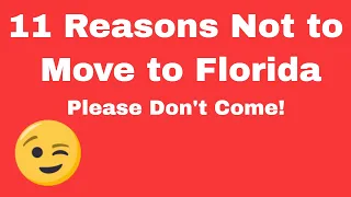 Living In Tallahassee Florida  - 👎 11 Reasons Not Move to Florida 👎