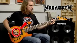 Megadeth's David Ellefson Why I ONLY Use A Pick When Playing Bass Guitar!