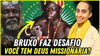MUITO FORTE! MISSIONÁRIA DA DEUS É AMOR É DESAFIADA POR BRUXO AFRICANO IZABEL FERREIRA