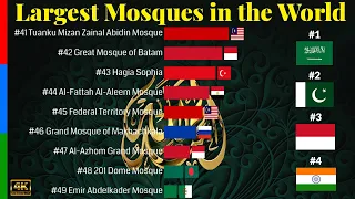 Largest Mosques in the World 2021 | Data Player