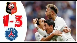 Rennes vs PSG / 1-3 / All Goals & Extended Highlights 23/9/2018