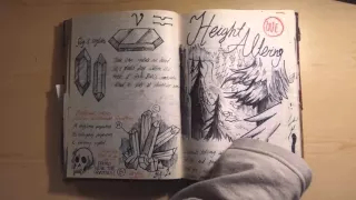 Gravity Falls journal 3 replica flipthrough